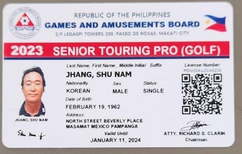 GAB Senior Touring Pro License